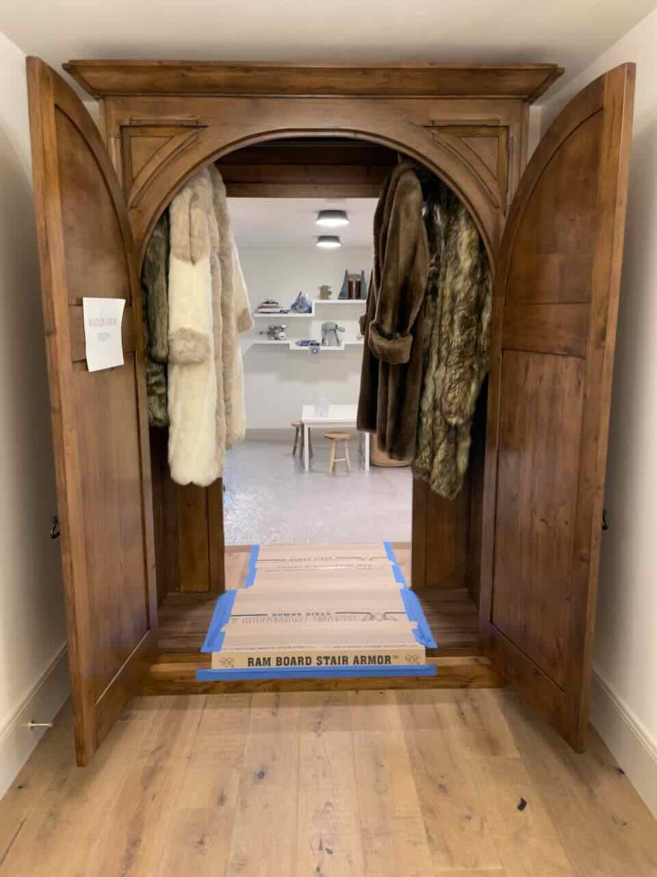 Diy Secret Narnia Wardrobe Reading Book Nook Space For Kids – Artofit in
