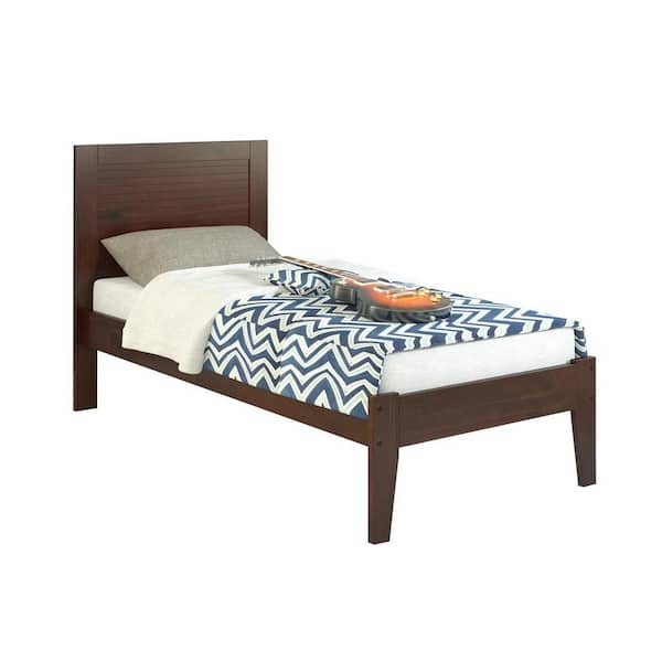 Donco Kids Brown Cappuccino Twin Econo Bed 585-Tcp - The Home Depot with