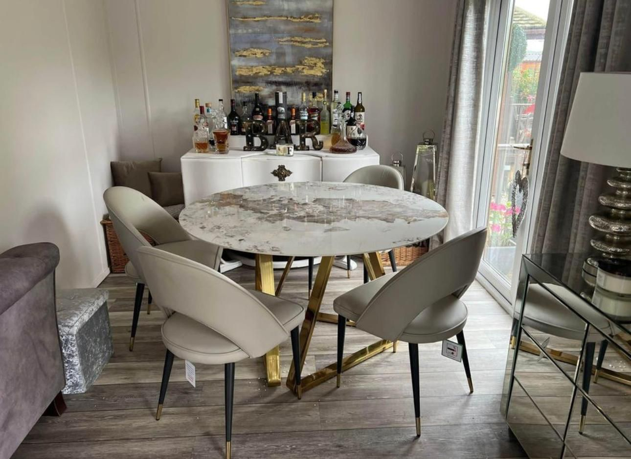 Elevate Your Dining Experience: Explore Exquisite Dining Table Sets Lucian inside Elevating Your Dining Experience with the Lilly Grey Set