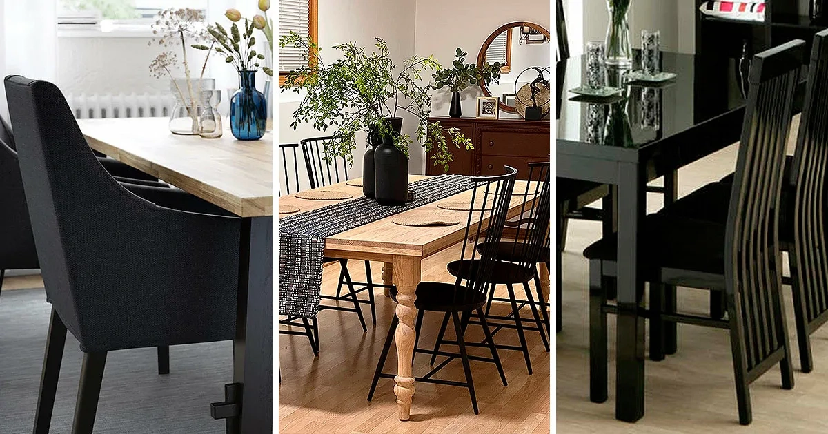 Elevate Your Dining Space With Black Dining Chairs regarding