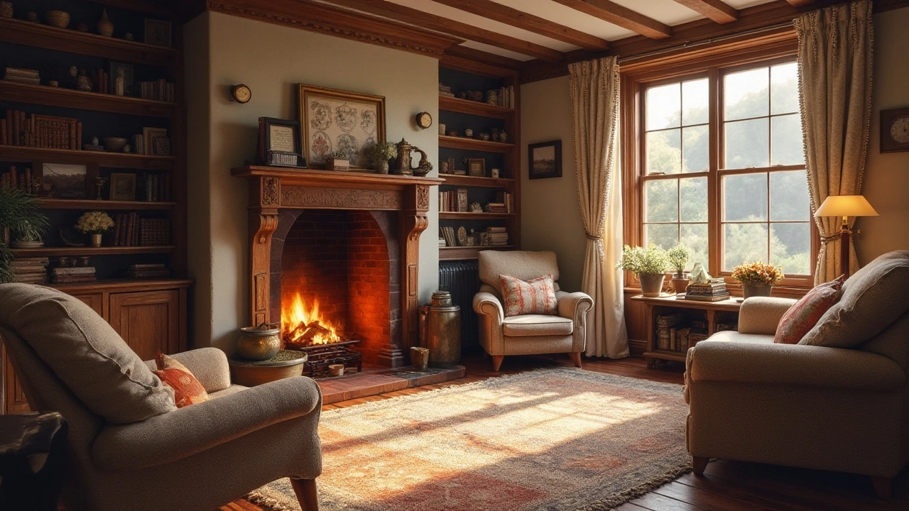 Exploring The Charm Of Country House Style: A Guide To Timeless Elegance intended for Bringing Timeless Elegance Home A Look at the Camel Leather Chesterfield