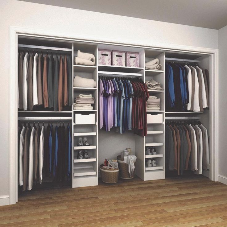 🎒Subscribe🔷 How To Maximize Closet Space With This Diy Idea For 2X ... in Maximizing Space and Style with a 2-Piece Natural Wood Wardrobe Ensemble