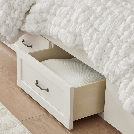 Hampton Twin-Over-Full Bunk Bed | Pottery Barn Teen with Maximizing Space With the Bowery Hill Twin Over Full Bunk Bed