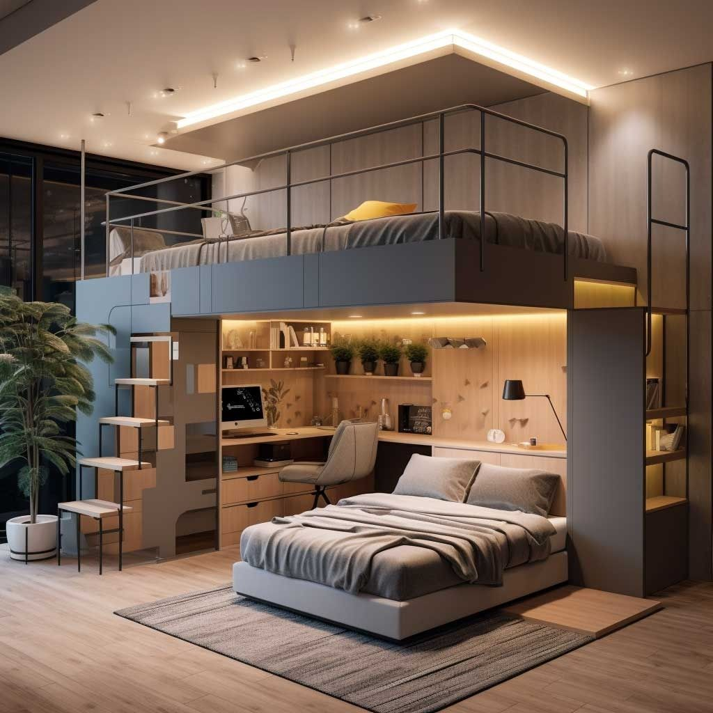 How To Choose The Right Loft Bed For Your Teen's Needs • 333K ... regarding Is a Loft Bed Right for You Exploring the Benefits of the Gewnee Design