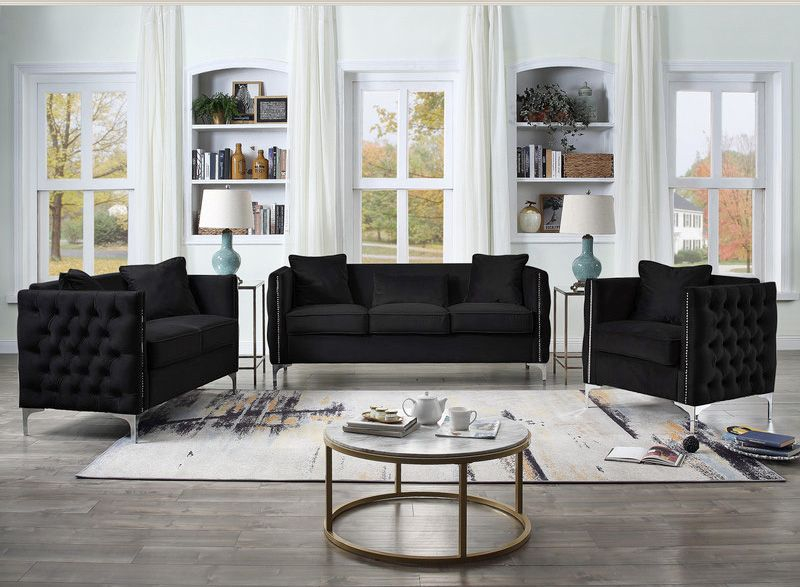 How To Style A Black Velvet Sofa At Tamara Wilson Blog within