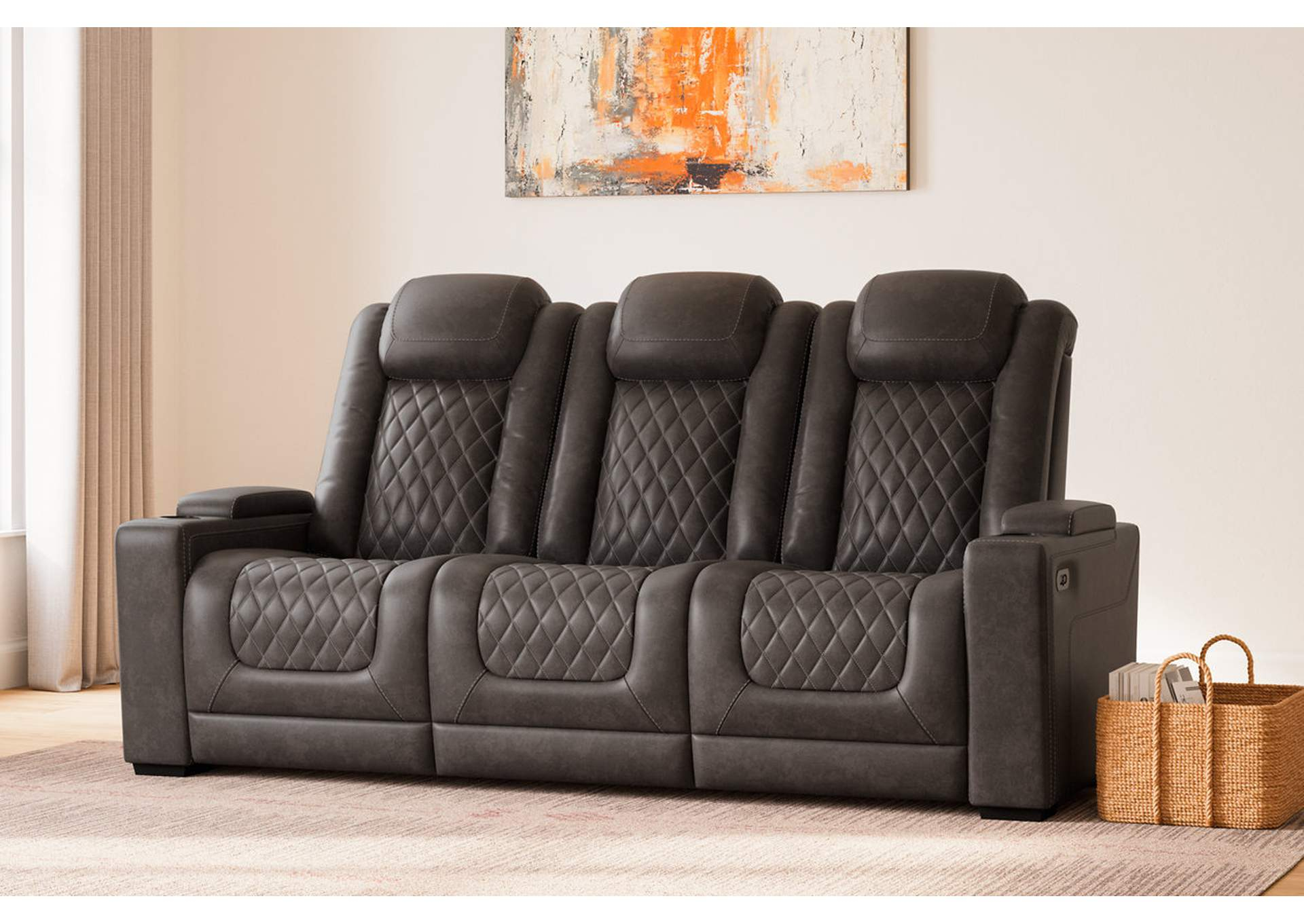 Hyllmont Power Reclining Sofa in