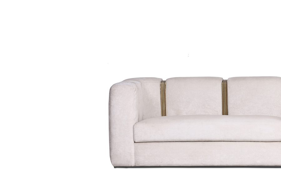 Isabella Sofa 100" - Modern Comfortable Luxury Sofa Set - Asharys regarding