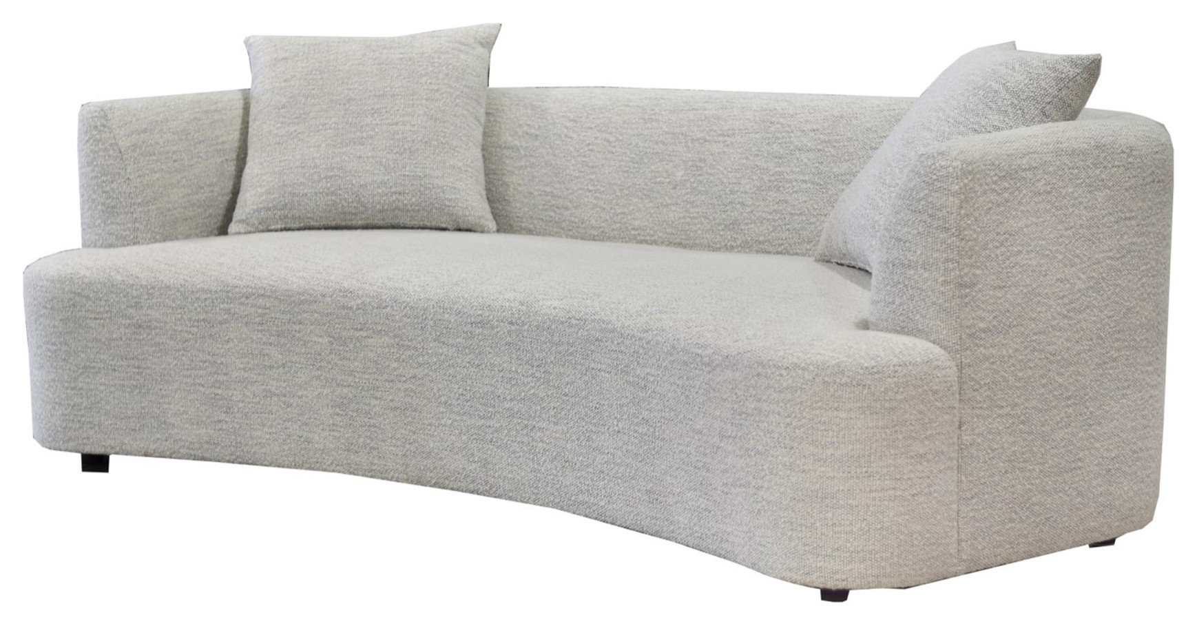 Isabella Upholstered 93" Sofa, Beige - Transitional - Sofas - By Lh ... inside