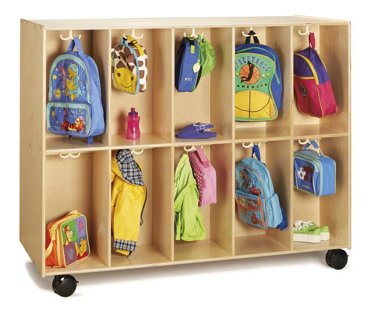 Jonti-Craft® 10 Compartment Manufactured Wood Cubby | Jonti-Craft ... inside