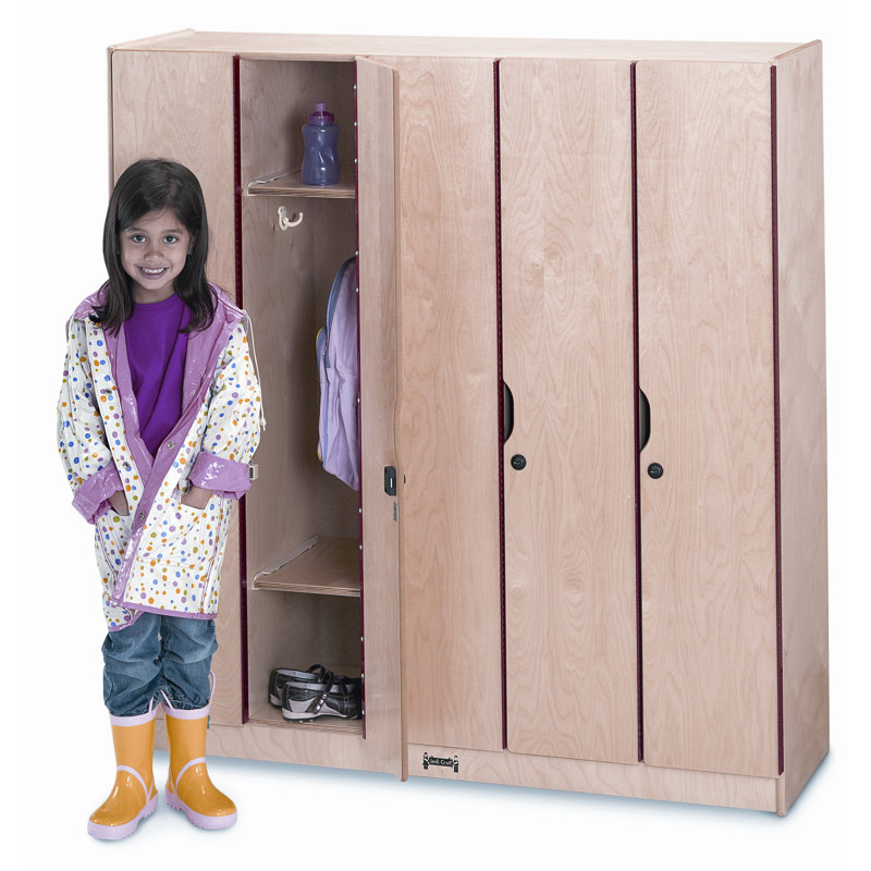 Jonti-Craft® 5 Section Lockers With Doors | Wayfair throughout