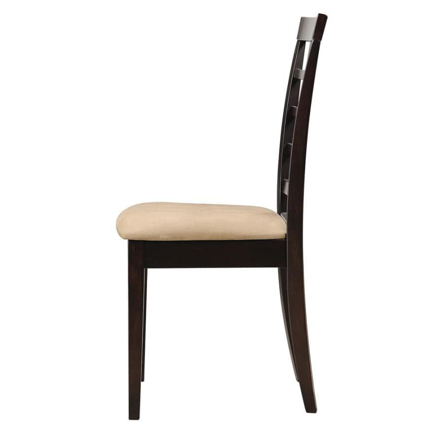 Kelso Lattice Back Dining Chairs Cappuccino (Set Of 2) In 2022 | Dining ... within