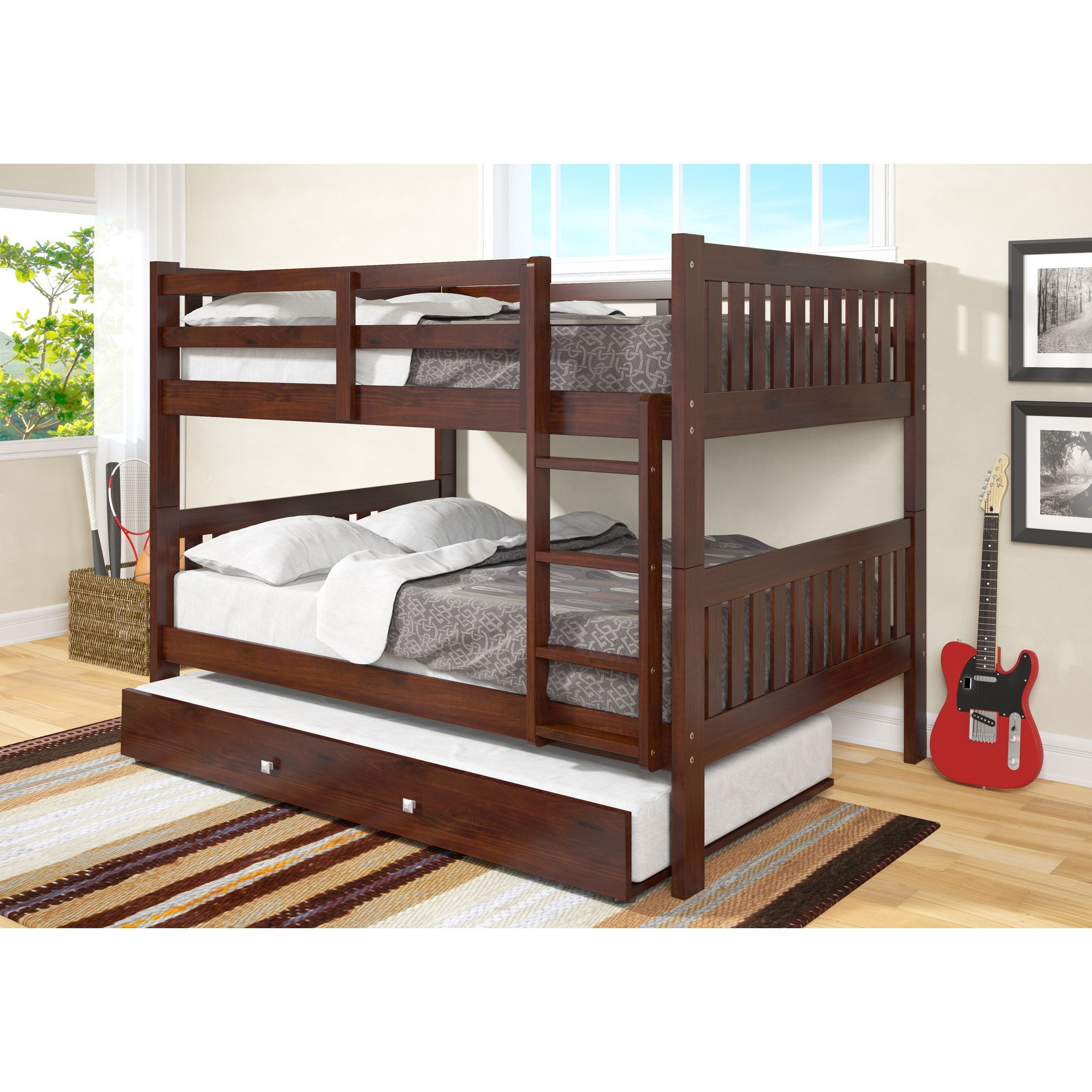 Kids' & Toddler Beds | Bunk Beds With Storage, Bunk Bed With Trundle ... pertaining to