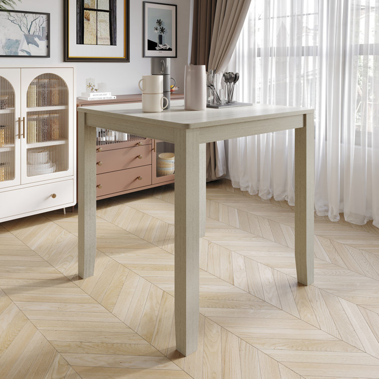 Laurel Foundry Modern Farmhouse Braun 36" Square Counter Height Dining ... throughout Freda Square 36" Counter Height Dining Table Cappuccino Understanding Its Charm