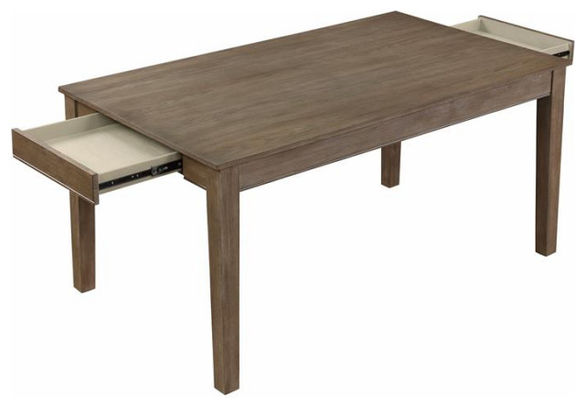 Lexicon Armhurst 5-Piece Contemporary Wood Dining Set In Wire Brush ... inside Unpacking the Lexicon Armhurst Dining Set Your Complete Guide