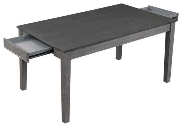 Lexicon Armhurst 5-Piece Wood Dining Set In Wire Brush Dark Gray/Light ... with Unpacking the Lexicon Armhurst Dining Set Your Complete Guide