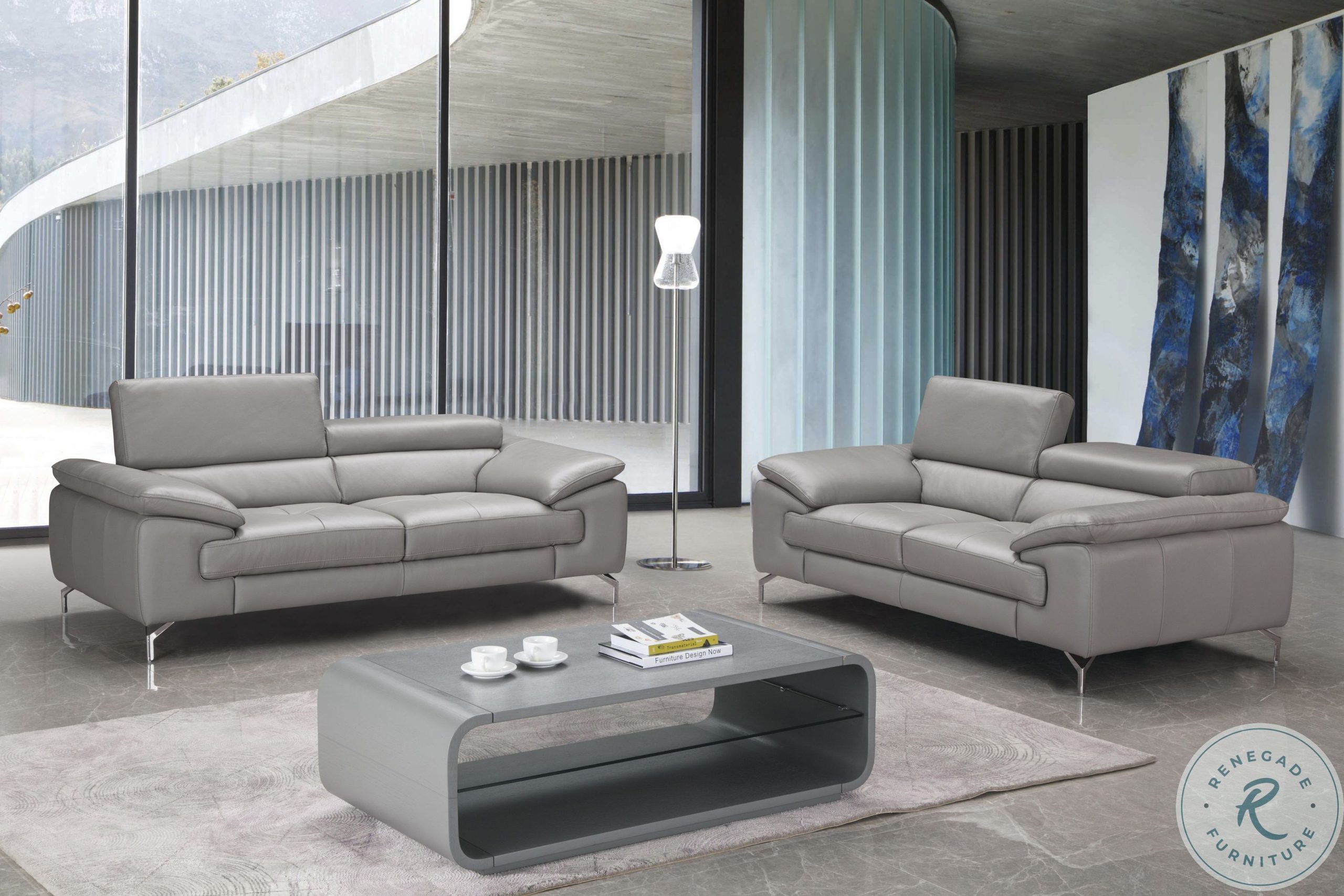 Liam Grey Leather Sofa From Jnm | Coleman Furniture inside Why the Veneto Dark Gray Italian Leather Sofa is a Timeless Choice