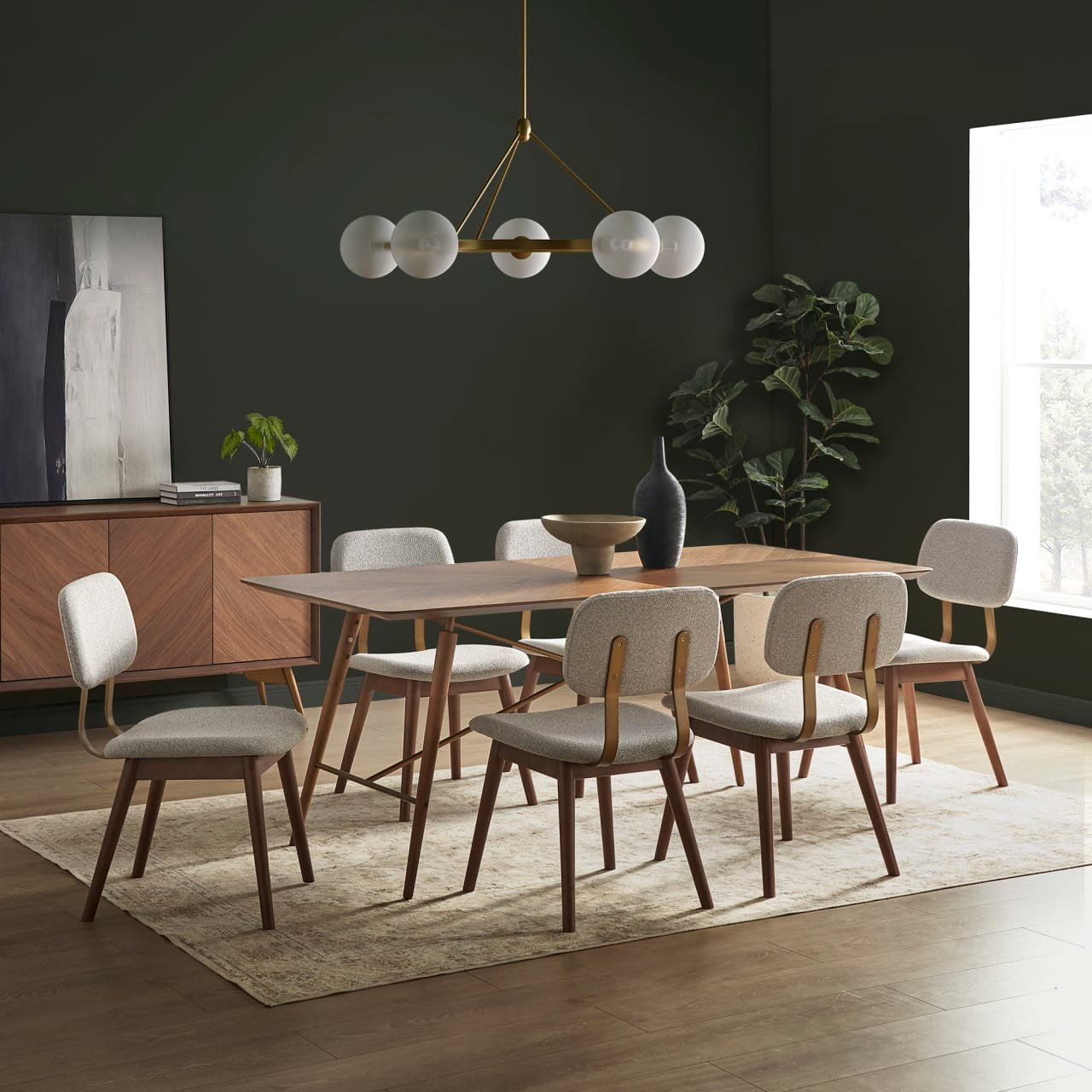 Lily Dining Table - Sleek Simplicity | Eyedeal Living inside Elevating Your Dining Experience with the Lilly Grey Set