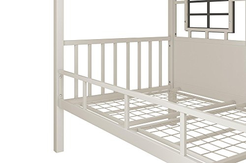 Little Seeds Rowan Valley Forest Loft Bed, Grey/Taupe, Twin | Pricepulse inside Creating a Cozy Haven with the Little Seeds Rowan Valley Forest Twin Loft Bed