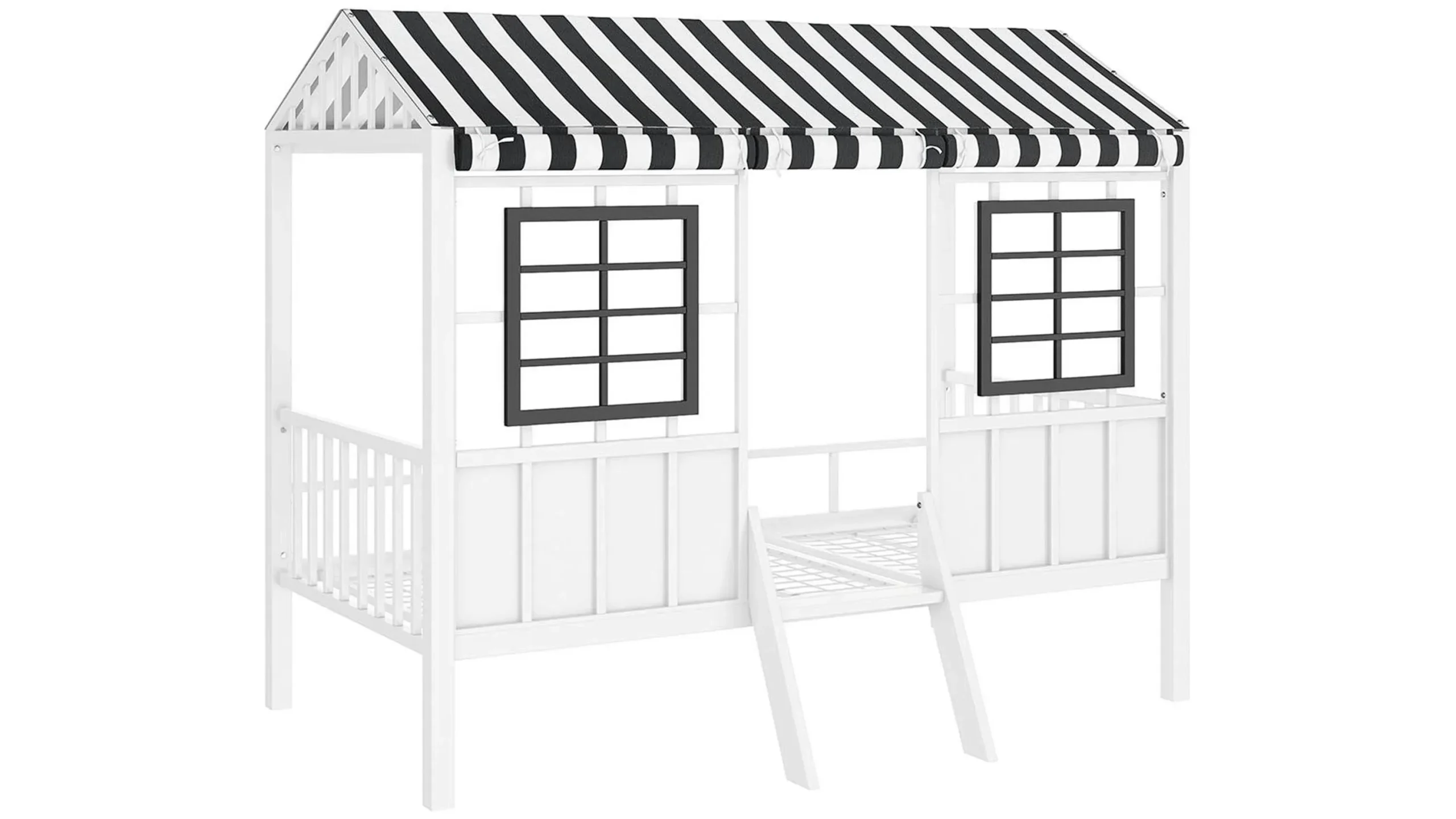 Little Seeds Rowan Valley Forest Loft Bed | Raymour & Flanigan within