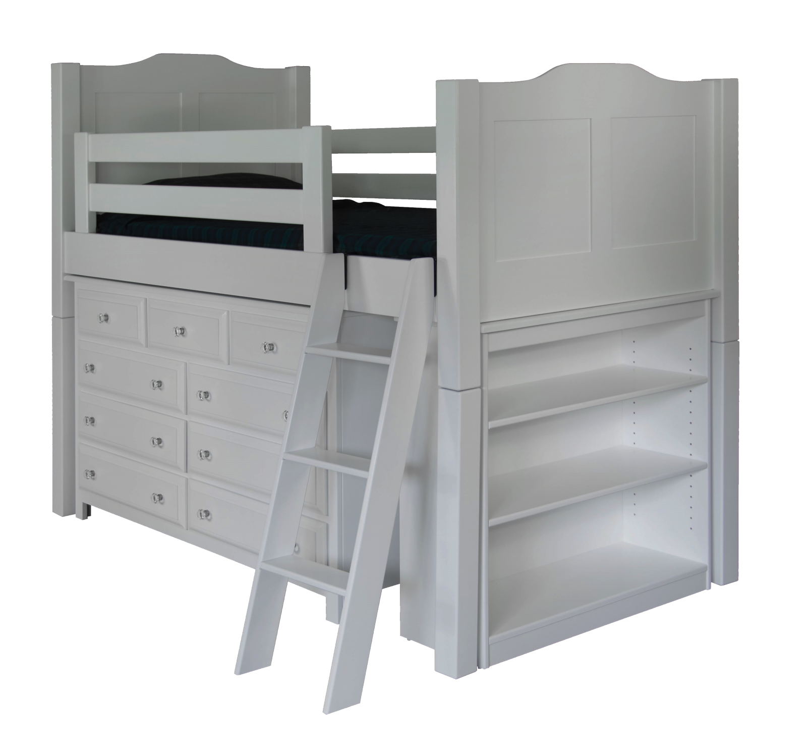 Low Loft Bed - Amish Originals Furniture Company with regard to
