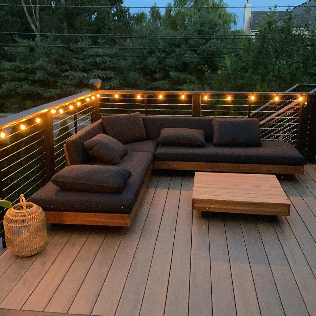 Lubek Sectional Set | Article | Modern Outdoor Patio, Outdoor Patio ... in