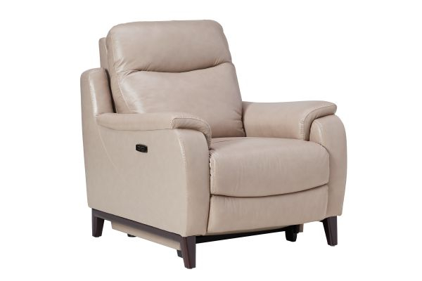 Marco Sand Dual Power Leather Recliner At Gardner White inside Investing in Lasting Style How to Care for Your Marco Power Recliner