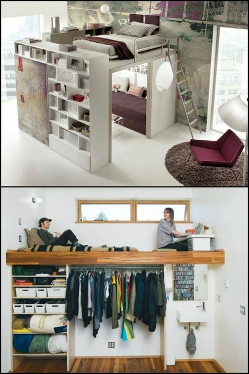 Maximizing Small Bedroom Space - 8 Awesome Ideas | Small Bedroom, Small ... regarding