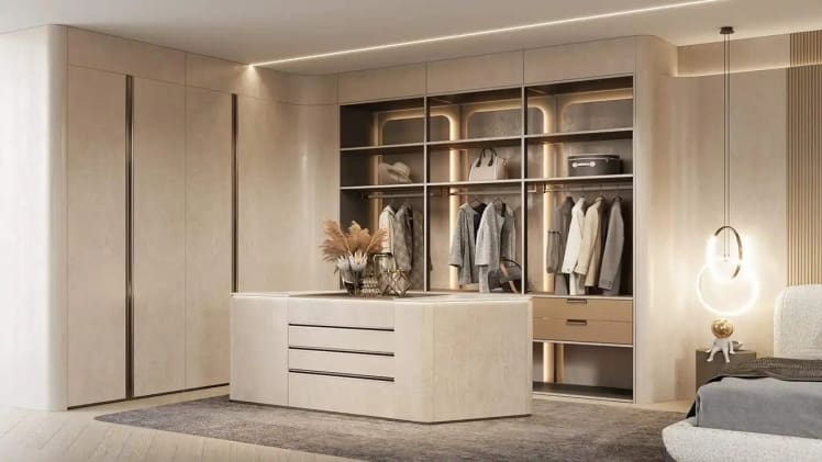 Maximizing Space And Style The Allure Of Fitted Wardrobes - Telesup.net pertaining to Maximizing Space and Style with a 2-Piece Natural Wood Wardrobe Ensemble