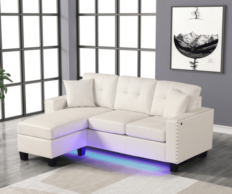 Messi Reversible Sectional | Sola Furniture in