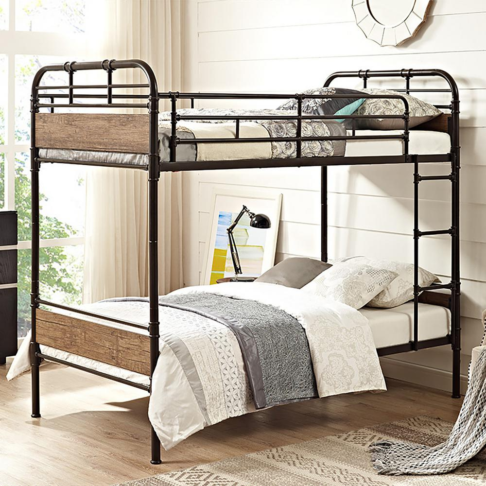 Metal Twin Bunk Beds At Minh Boser Blog for