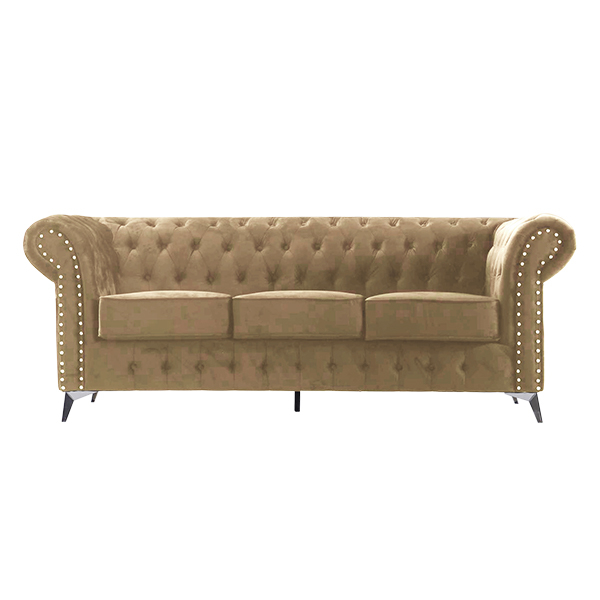 Mustard Chesterfield & 3-Seater Velvet Sofa Collection with regard to Styling Your Space with the Garrison Tufted Chesterfield Velvet 3 Seater Sofa