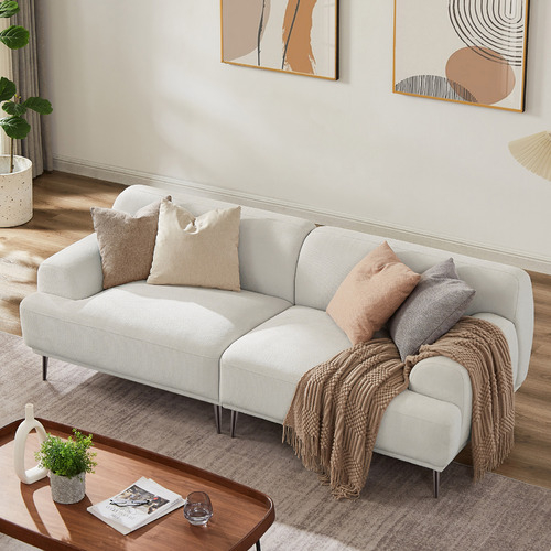 Nordichouse Asher 3 Seater Sofa | Temple & Webster inside Unveiling the Noxon 3-Seater Sofa Its Charms and How to Style It