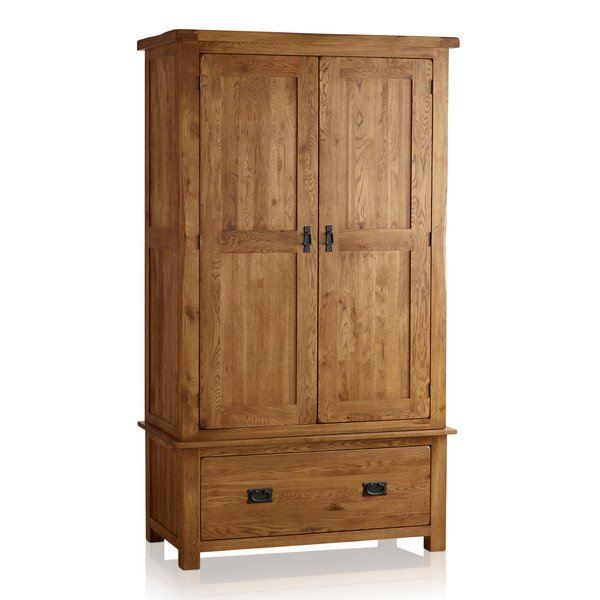 Oak Wardrobes | Solid Wood Wardrobes Uk | Oak Furniture Land within
