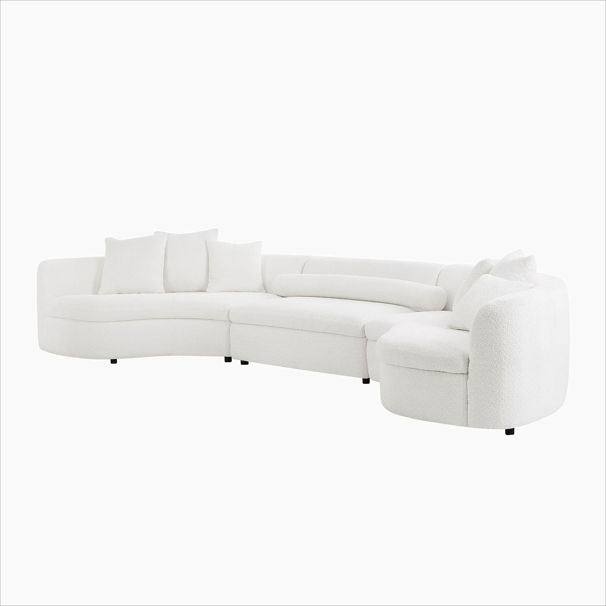 Orren Ellis Oversized Modern 3 Pieces Upholstered Sofa Ultimate Comfort ... within What to Look for in an 80" Upholstered Sofa for Ultimate Comfort