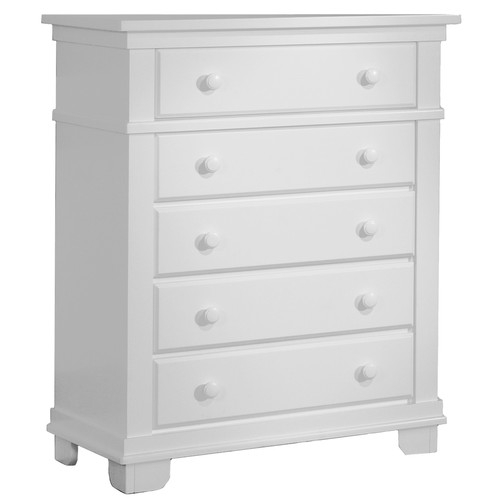 Pali Torino 5 Drawer Dresser In White | Www.babywarehouse.ca with