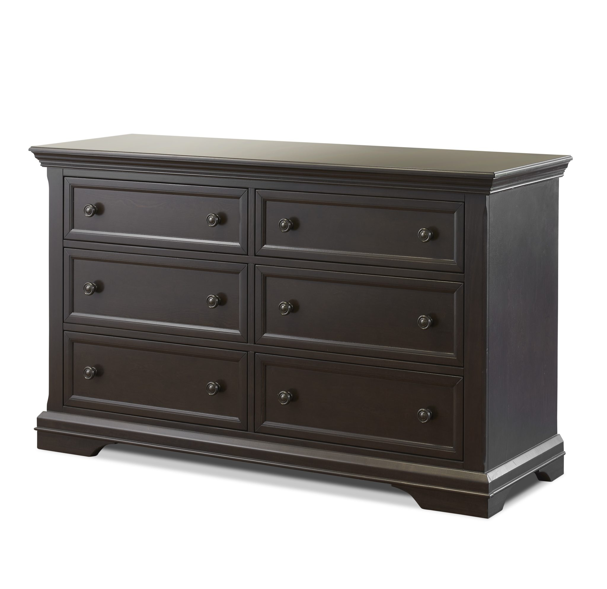 Portico Double Dresser - Sorelle Furniture inside