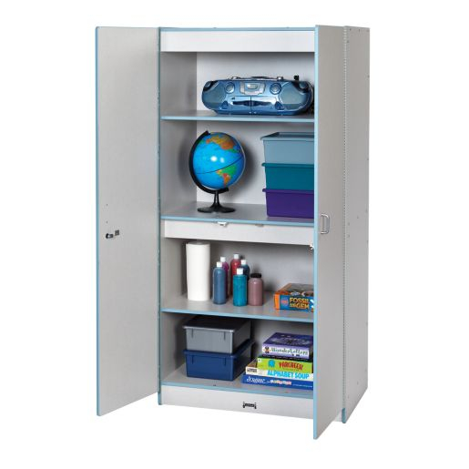 Rainbow Accents® Locking Teacher Storage Cabinet Lockers Storage ... pertaining to The Blue Hue of Organization Exploring Rainbow Accents Stacking Lockers