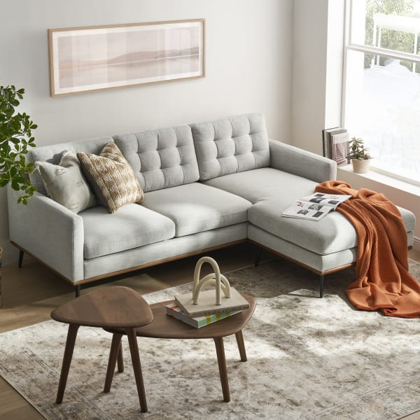 Reversible Sectional Sofas | Castlery Australia within