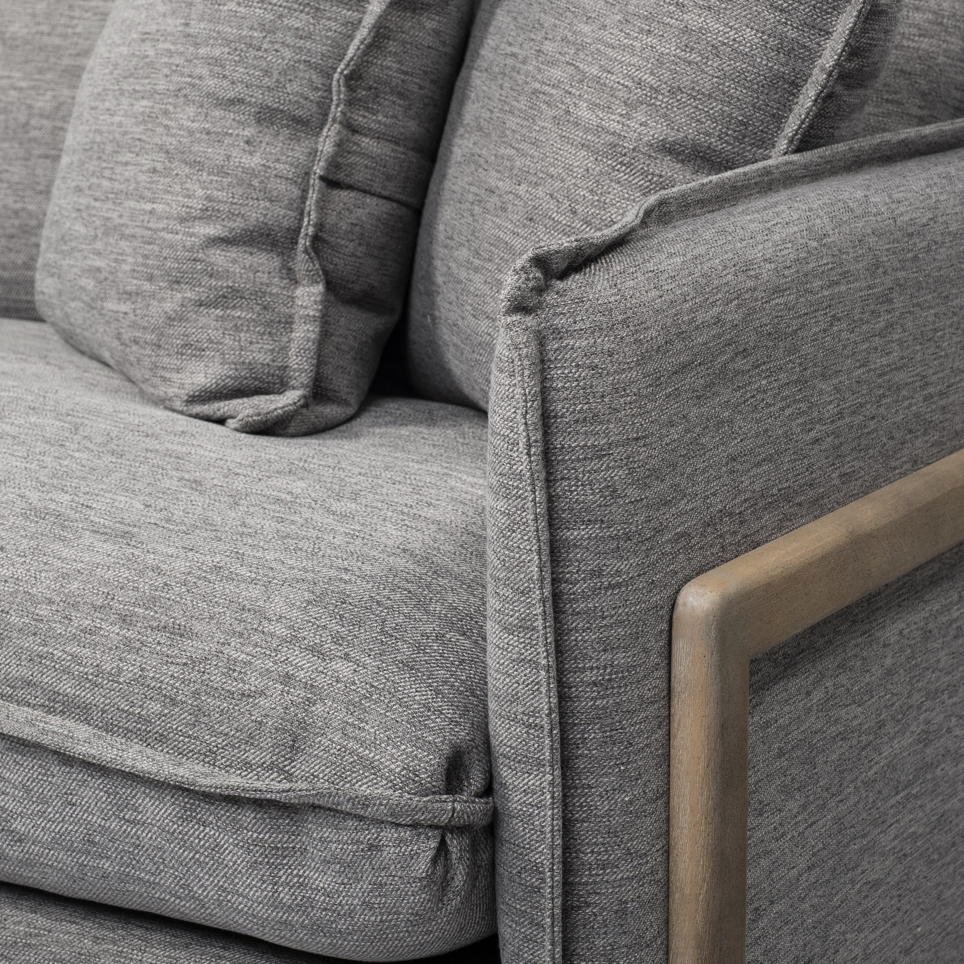 Roy I 84" Upholstered Three Seater Sofa - Transitional - Sofas - By ... with