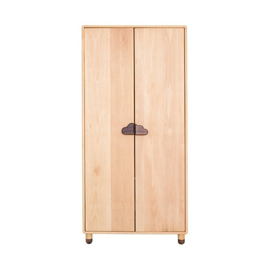 Rustic Modern Solid Wood Children's Wardrobes Natural | In Natural ... with regard to The Enduring Appeal of Oak Solid Wood in Children's Wardrobes