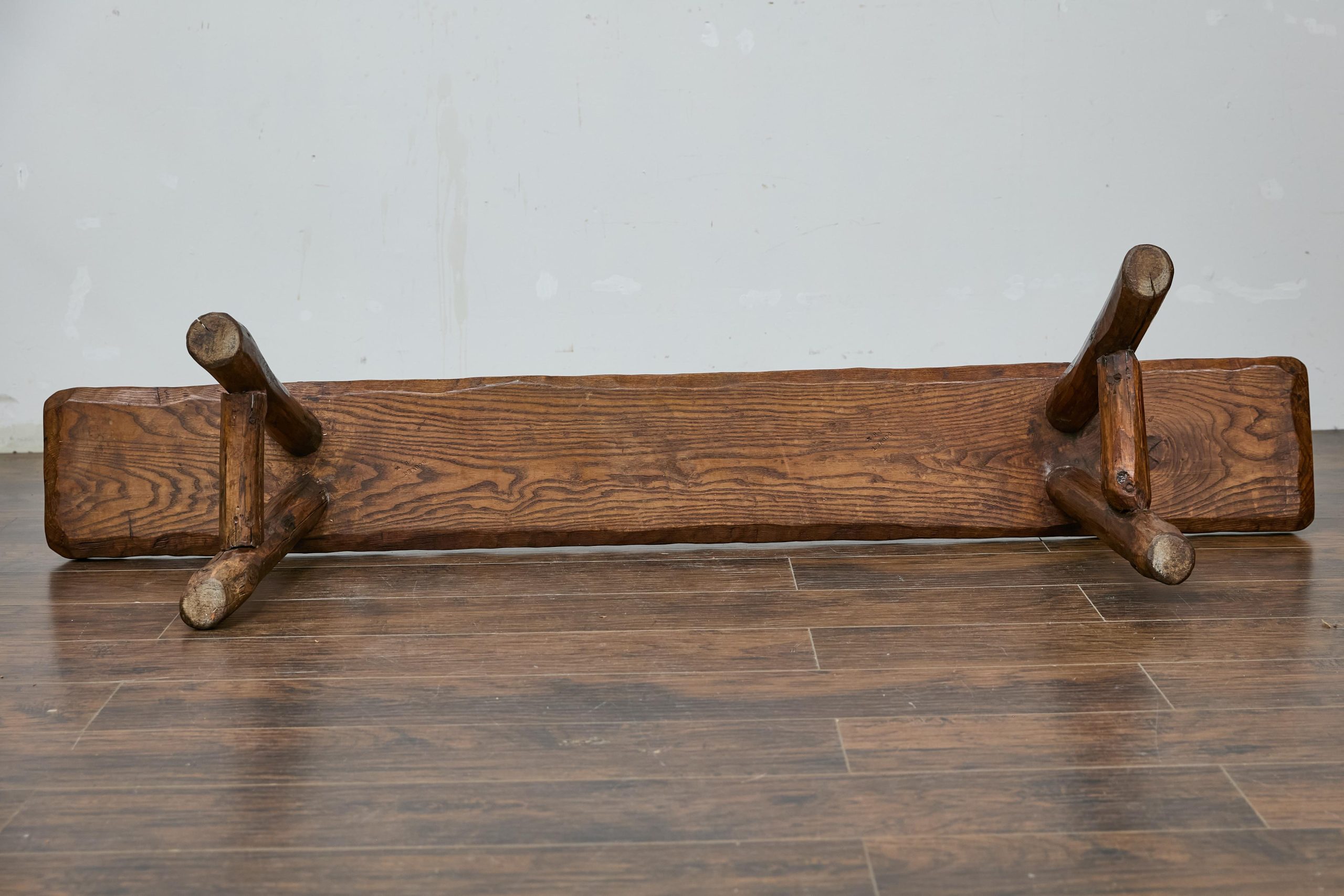 Rustic Pine Bench With Hand-Hewn Details – Versatile American ... regarding The Craftsmanship Behind Pine Double Dressers Featuring Routed Finger Grooves
