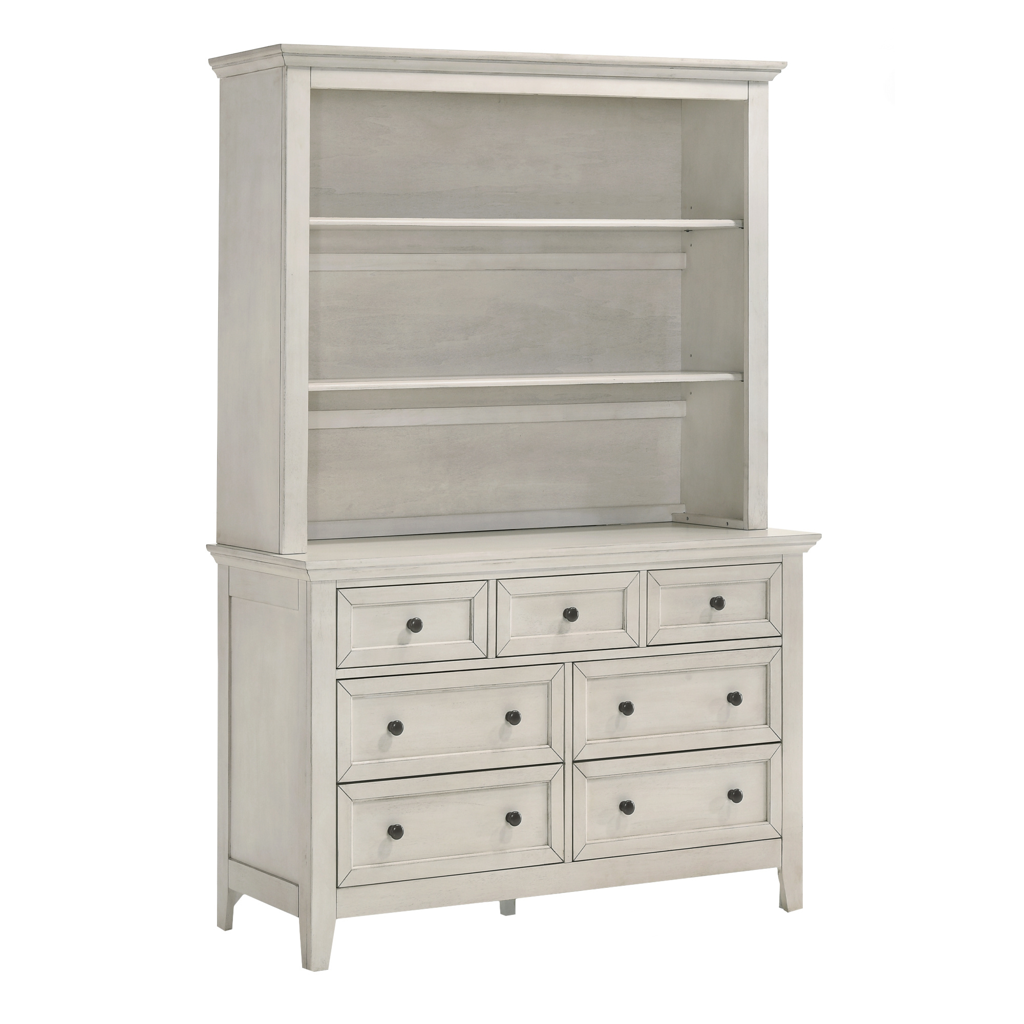 San Mateo Youth Dresser | Rustic White - Intercon-Furniture within Finding the Perfect Fit The San Mateo Youth Dresser in Tuscan Style