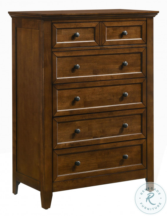 San Mateo Youth Tuscan 5 Drawer Chest From Intercon | Coleman Furniture for