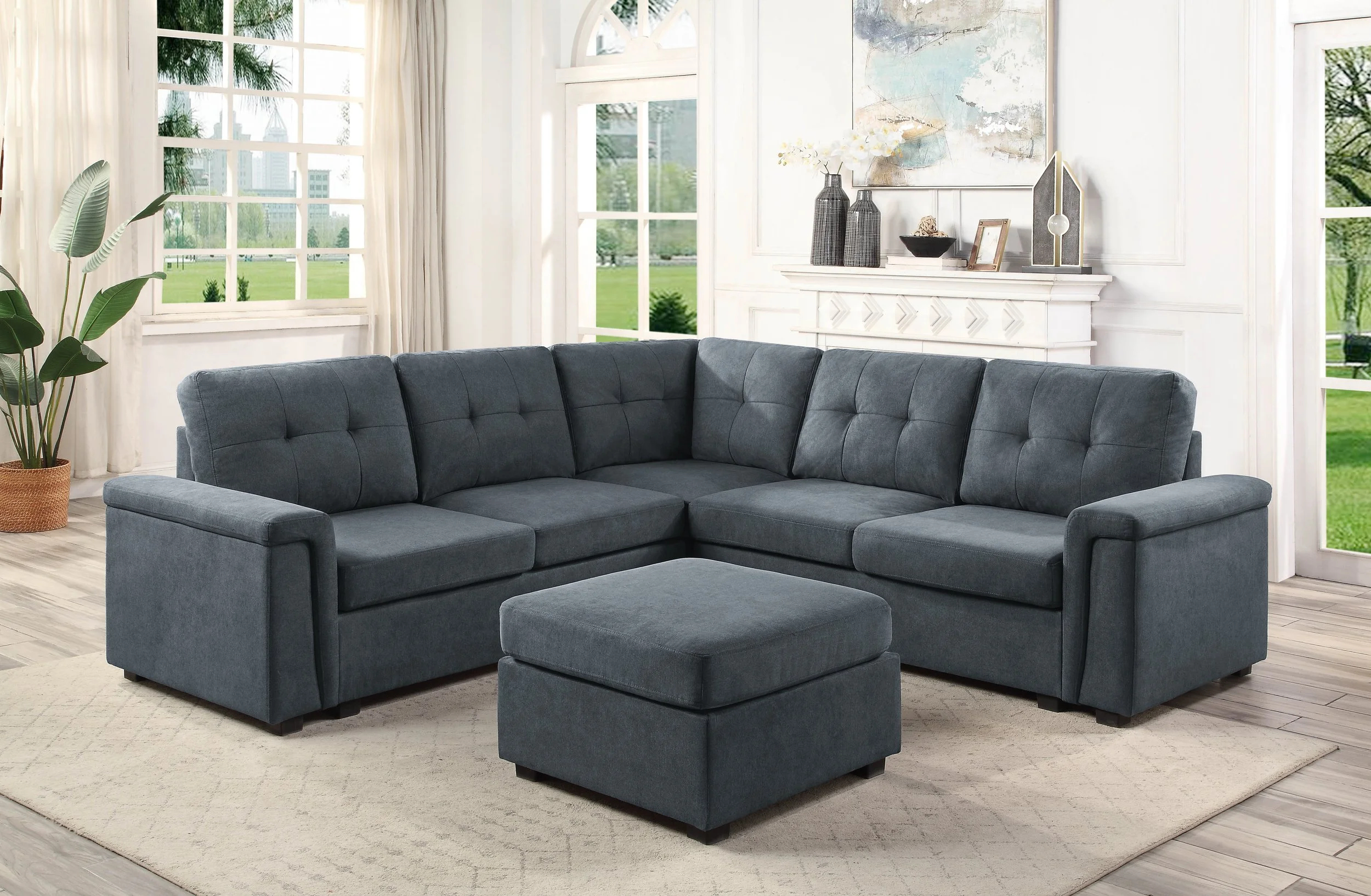 Sectionals — Lilola Home for Why the Lilola Home Simona Sectional is a Game Changer for Comfort