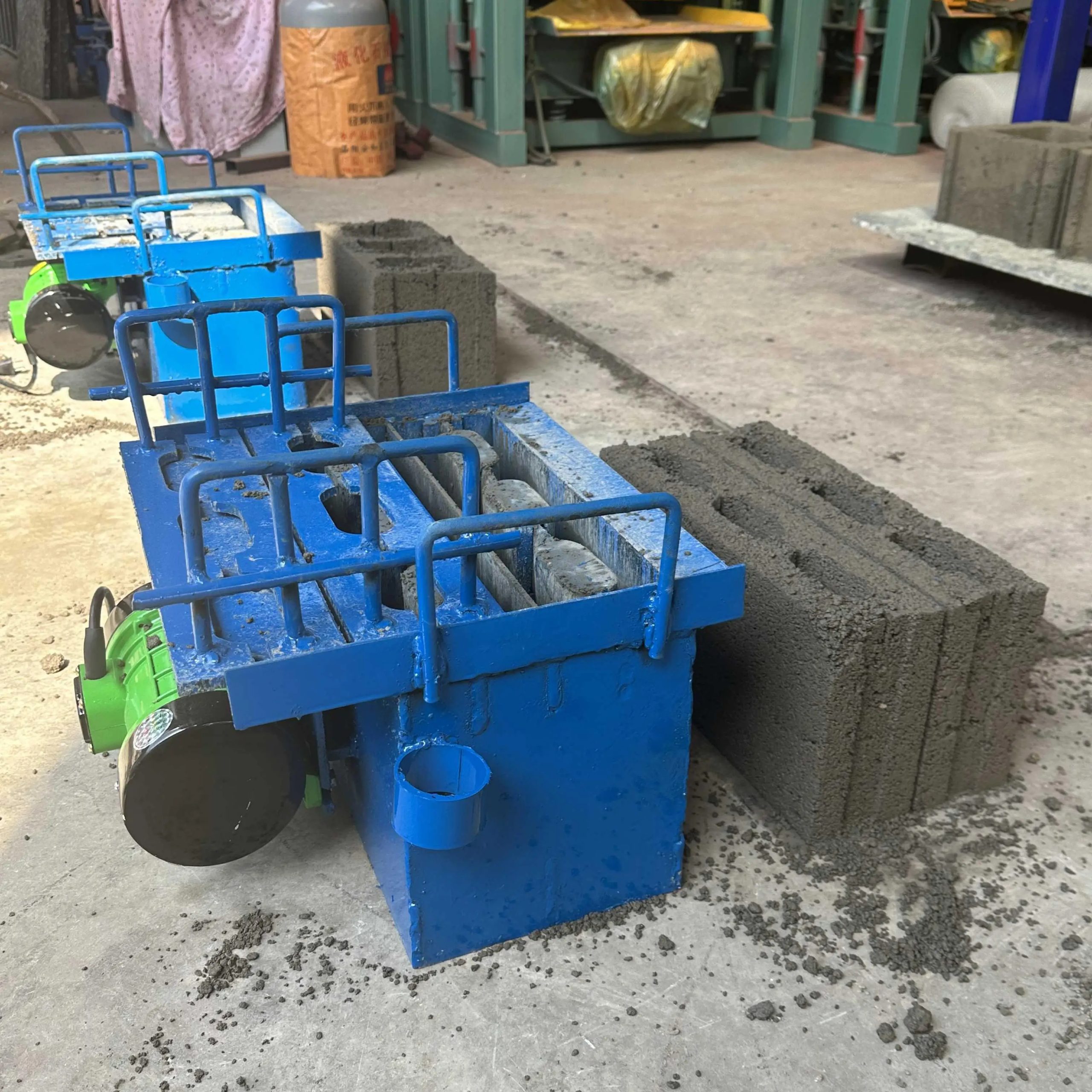 Small Cement Brick Block Making Machine - Hollow Brick Type H5 ... intended for Making the Most of Your Livingston 90-inch Sofa Sienna Style and Care