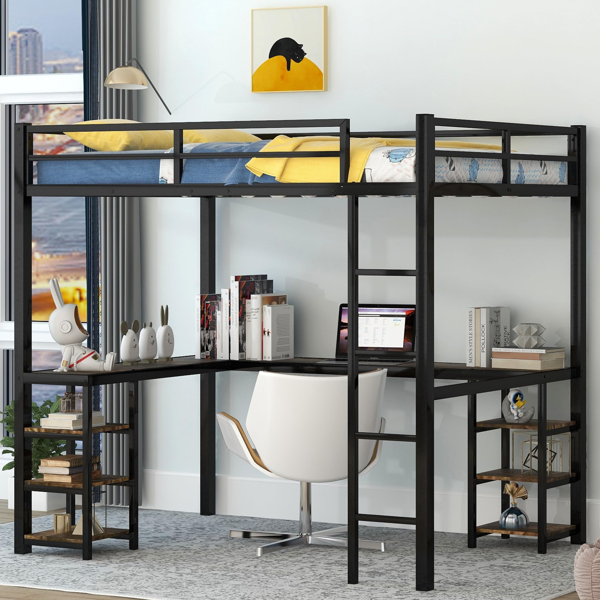 Snapklik.com : Full Size Loft Bed with regard to