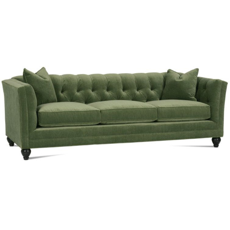 Stevens 92'' Upholstered Sofa ในปี 2024 for The Enduring Quality of Genuine Leather The Stevens Sofa Story