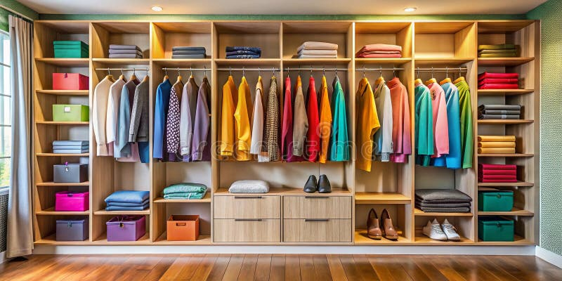 Stylish Clothing Storage Solutions For A Perfectly Organized Open ... inside