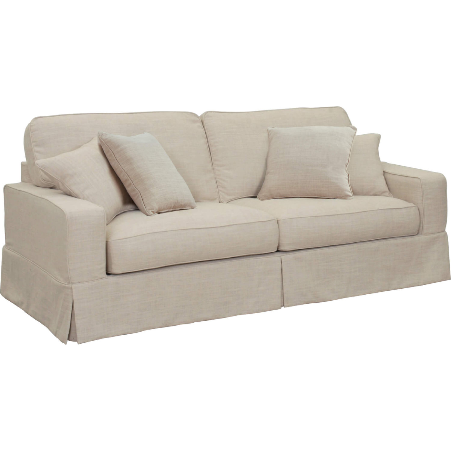 Sunset Su-108500Sc-466082 Americana Slipcover Only For Box Cushion ... for Understanding the Craftsmanship Behind the Americana Slipcovered Sofa