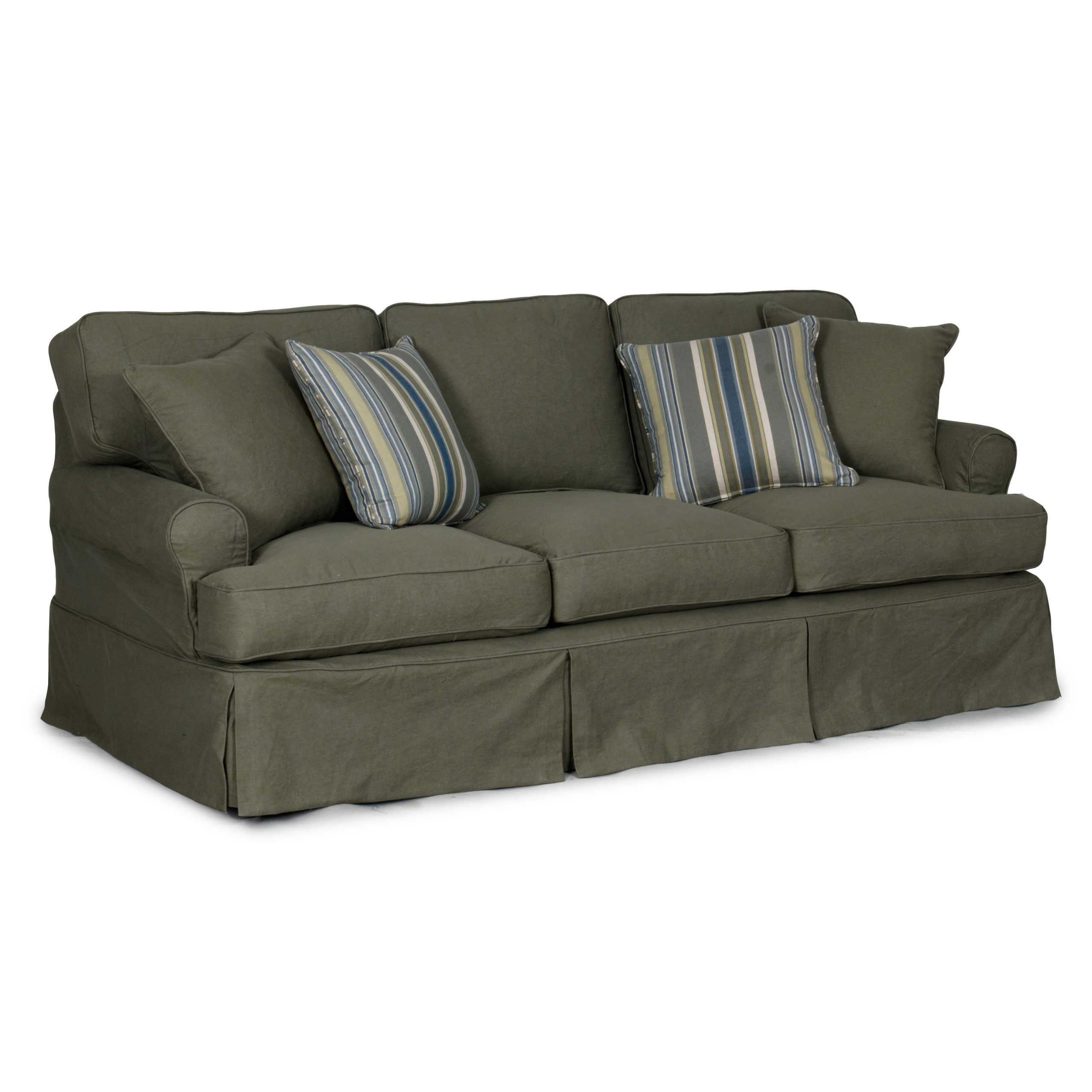 Sunset Trading Horizon Sofa T-Cushion Slipcover Set &Amp; Reviews | Wayfair regarding